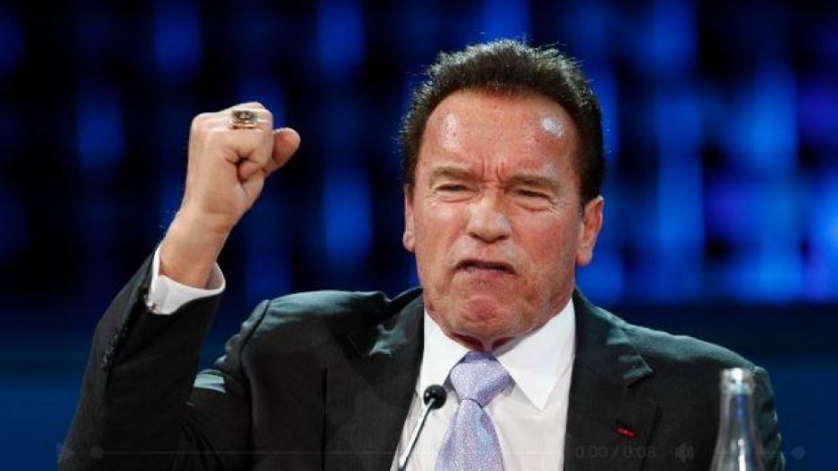 Arnold Schwarzenegger fires back at President Donald Trump for his attacks on the late Senator John McCain