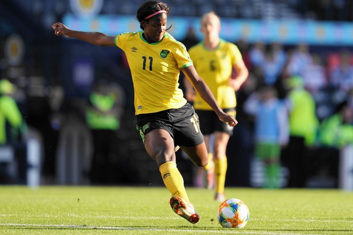 Bunny Shaw, who plays club soccer in France, is one of Jamaica's biggest stars, proof that the country has the talent to comp