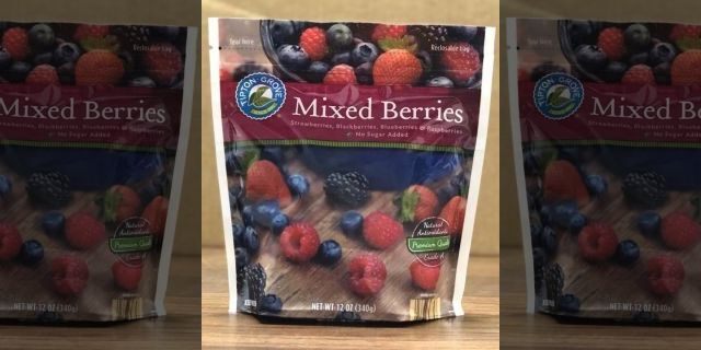 Select packages of Tipton Grove Frozen Mixed Berries are impacted by the recall.