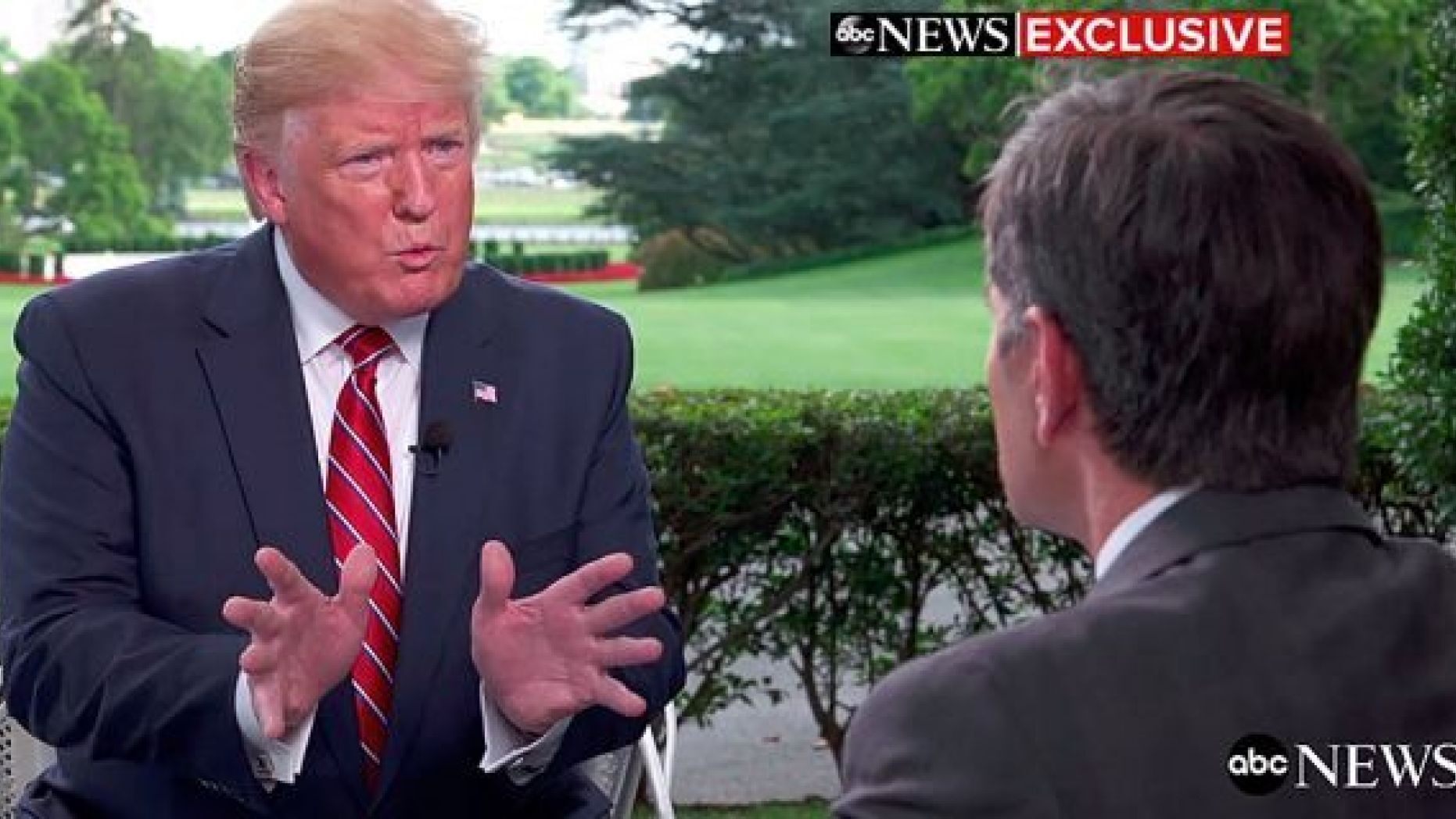 George Stephanopoulos’ heavily promoted Sunday night interview with President Trump attracted 3.91 million viewers.