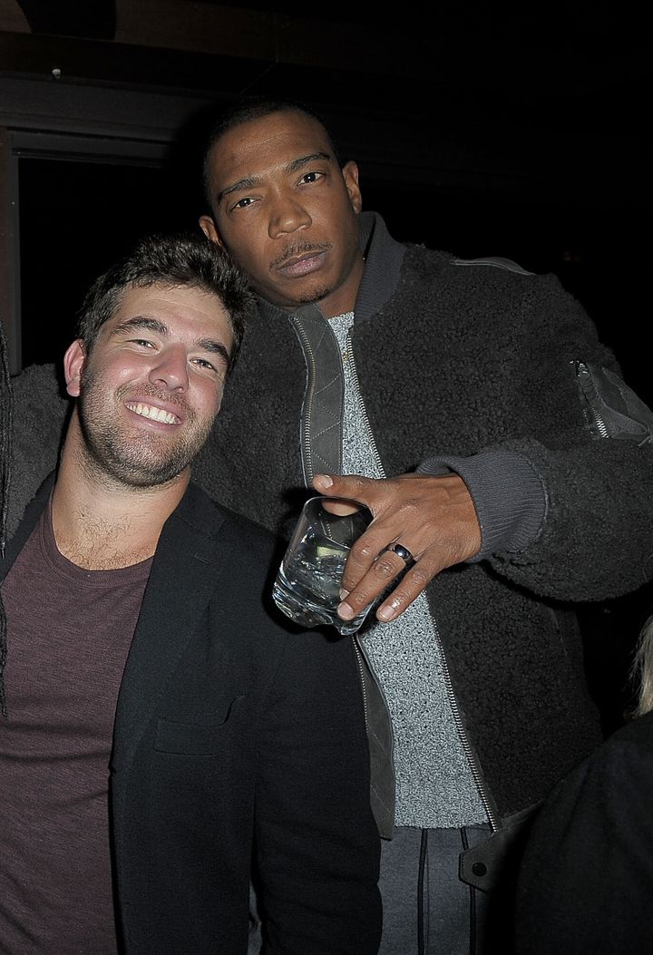 Ja Rule and Billy McFarland together at an event.&nbsp;