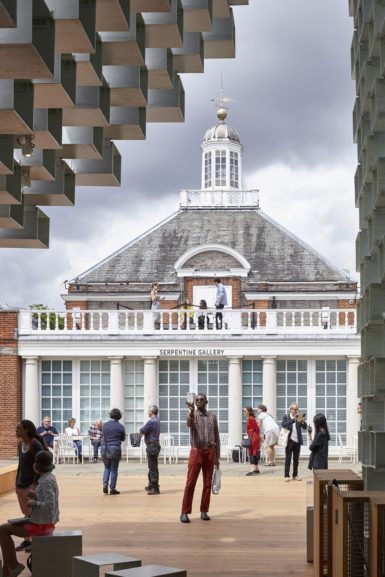 The Serpentine Galleries in London.