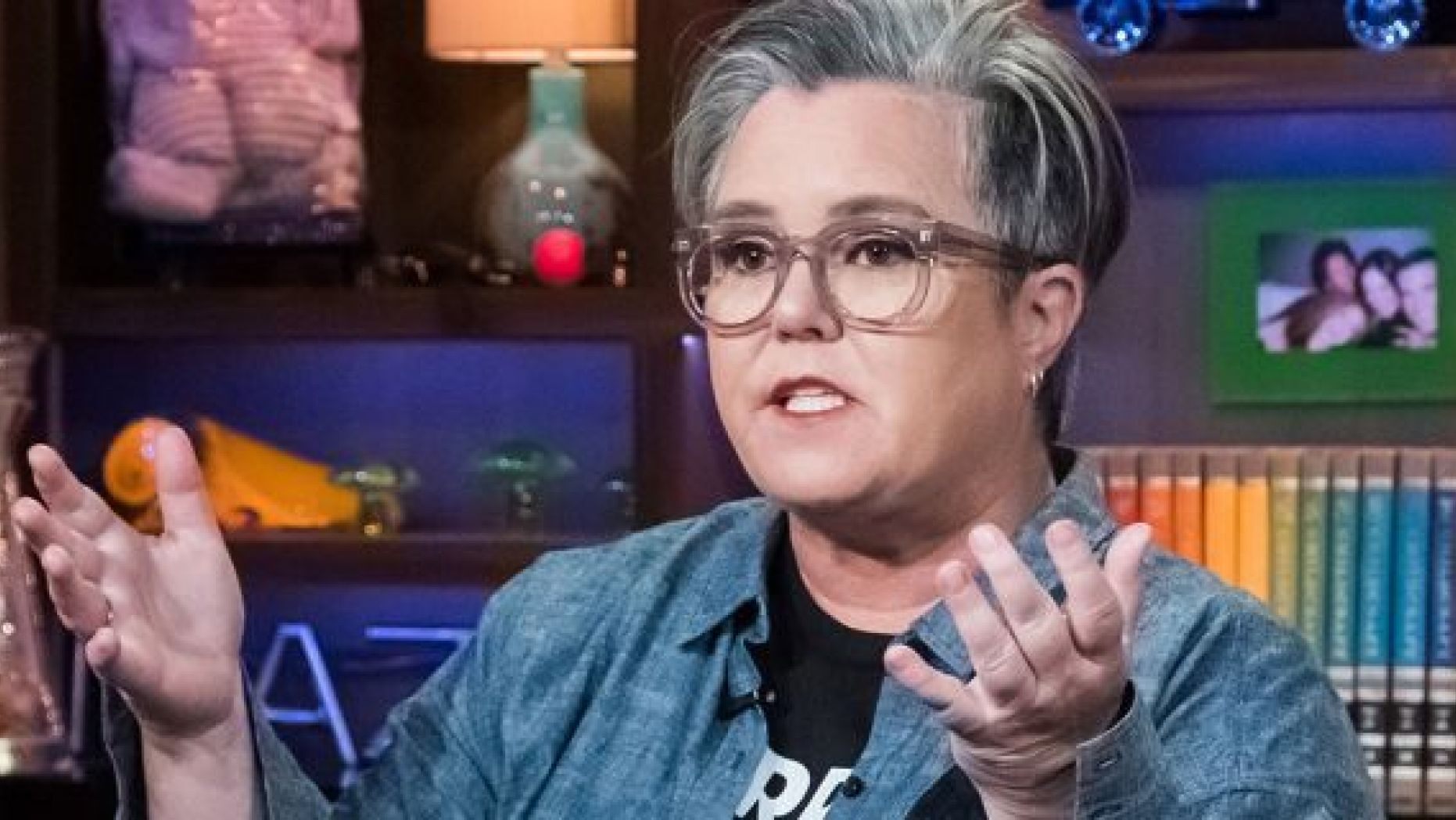 Rosie O'Donnell said detention centers at the border qualify as concentration camps, and that there are "over 100,000 camps" in every state nationwide