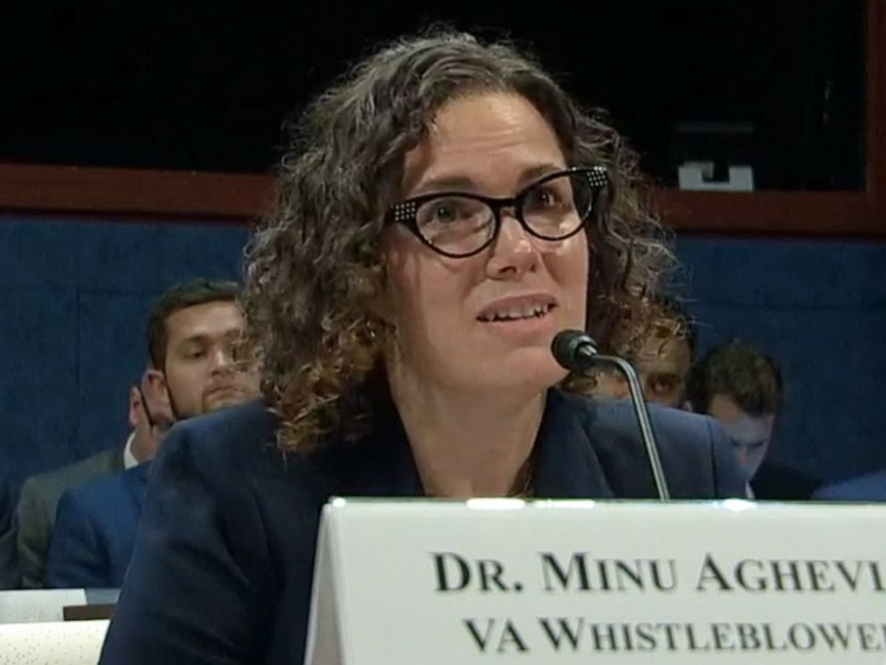 PHOTO: Dr. Minu Aghevli, a VA Whistleblower, testifies in front of the House Committee on Veterans’ Affairs, Subcommittee on Oversight and Investigations in Washington, June 25, 2019.