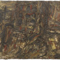 Leon Kossoff, 'Shell Building Site,' 1962, oil on board