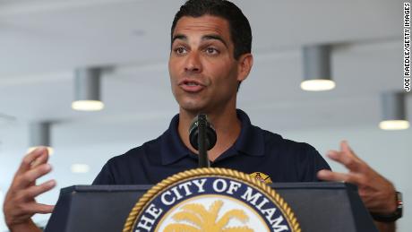 Miami Mayor Francis Suarez championed a plan to tackle the impact of the climate crisis.