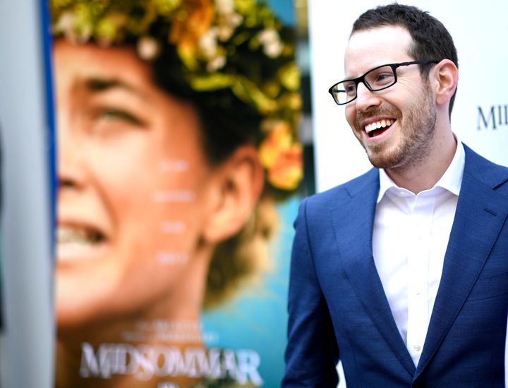 Ari Aster at the Los Angeles premiere of "Midsommar" on June 24.