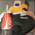 Candy Jernigan, 'A Religious Fanatic Comes to Visit,' 1980, pastel on paper and board