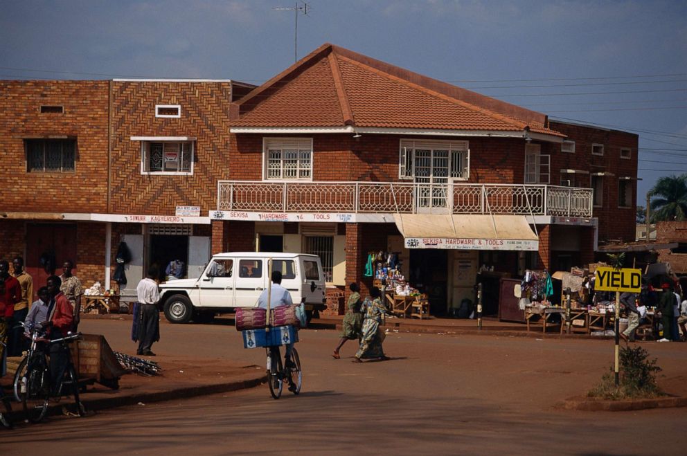 PHOTO: In this undated photo, a street scene in Jinja, Uganda is shown.