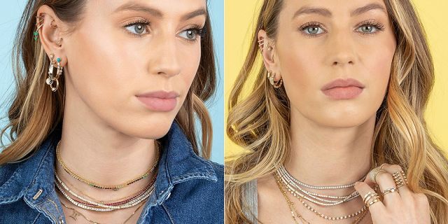 Dylan Penn models The Last Line jewelry collection 