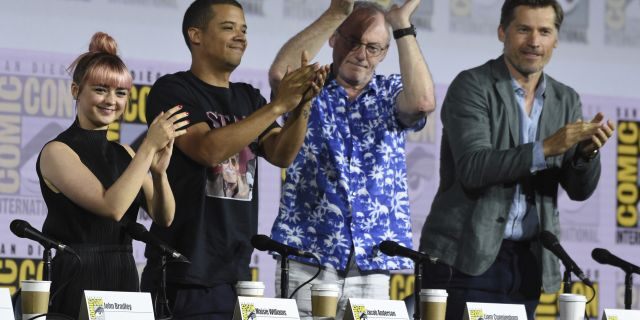 The cast of "Game of Thrones" cast talked about the divisive finale, the infamous coffee cup, and more at San Diego Comic-Con