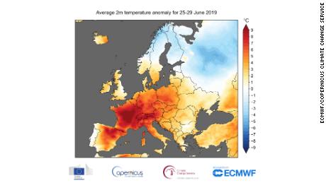 Last month broke the record for hottest June ever in Europe and around the world