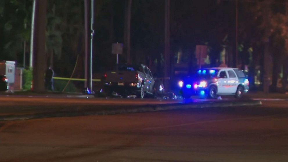 PHOTO: A Broward, Florida, sheriff’s deputy was killed in a car crash while responding to a domestic dispute, July 21, 2019. 