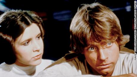 Carrie Fisher and Mark Hamill in &#39;Star Wars&#39;