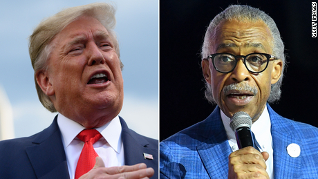 Trump keeps up fight with black community by launching feud with Sharpton