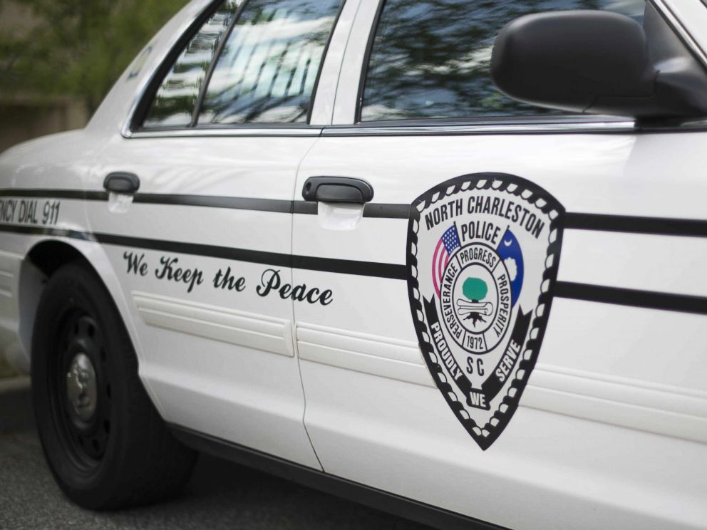 PHOTO: A police car is parked outside the North Charleston City Hall in North Charleston, S.C., in this April 8, 2015 file photo. 