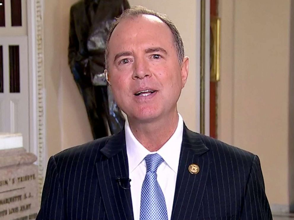 PHOTO: Adam Schiff appears on The View, July 25, 2019.