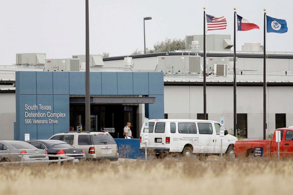 PHOTO: This Feb. 10, 2009 file photo shows the South Texas Detention Center in Pearsall, Texas. 