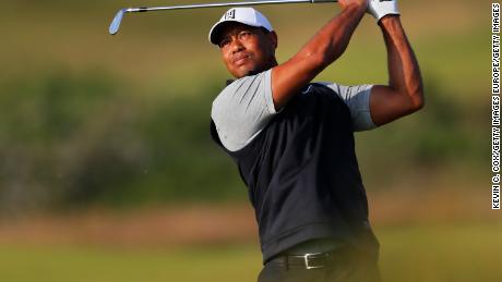 Tiger Woods laughs off Brooks Koepka&#39;s snub ahead of The Open