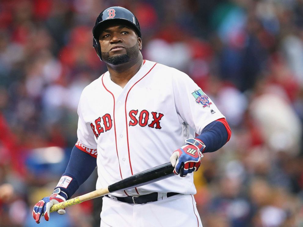 PHOTO: David Ortiz #34 of the Boston Red Sox during the second inning against the Toronto Blue Jays at Fenway Park, Oct. 2, 2016, in Boston. 