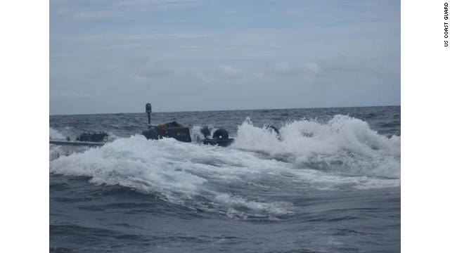 Watch the US Coast Guard board a narco-sub carrying 17,000 pounds of cocaine