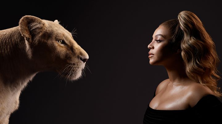 The Lion Queens, Nala and Beyonc&eacute;.