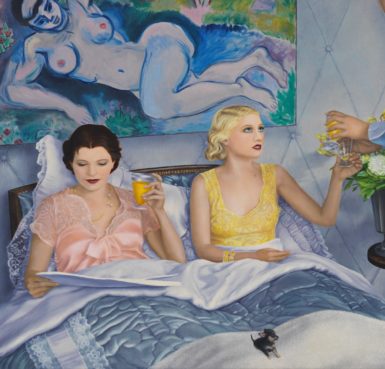 Hilary Harkness, 'Blue Nude,' 2014