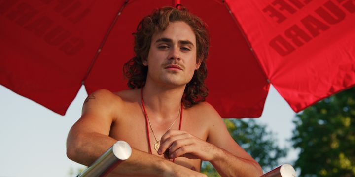 Dacre Montgomery as Billy.