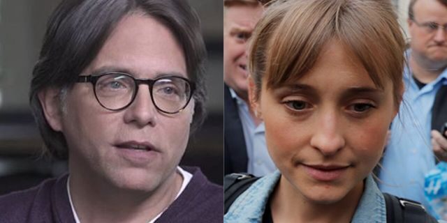 Keith Raniere (left) and his accused sidekick, "Smallville" actress Allison Mack, will be the subjects of a Lifetime made-for-TV film centered on their NXIVM sex cult, the network says.