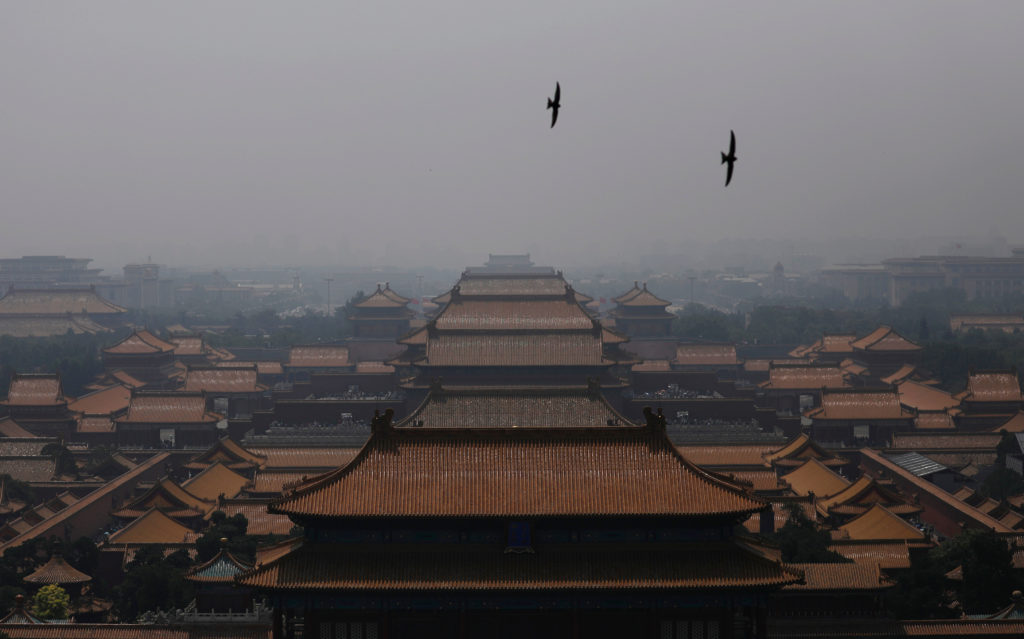 The Forbidden City in Beijing.