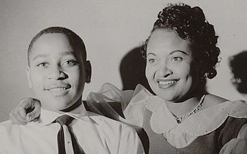 Emmett Till and his mother