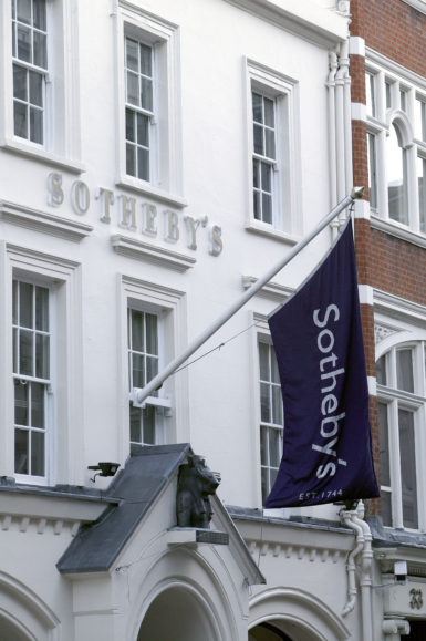 Sotheby's in London