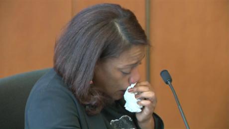 The mother of Lee Manuel Villoria-Paulino wept as she addressed the judge during the sentencing of Mathew Borges on Tuesday. 