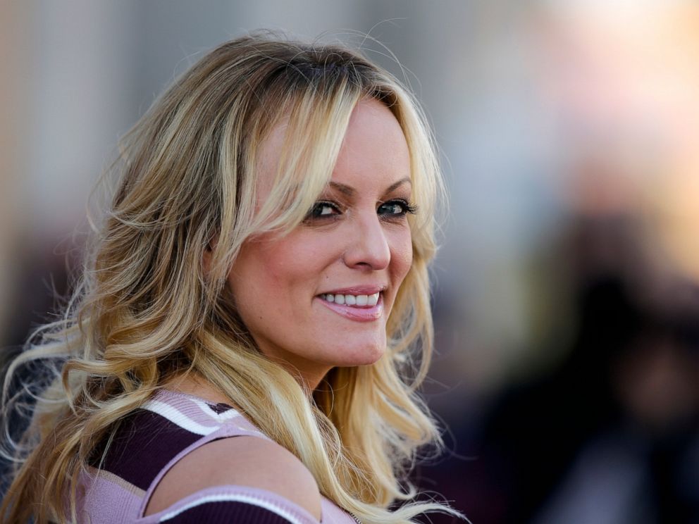 PHOTO: In this Oct. 11, 2018, file photo, adult film actress Stormy Daniels attends the opening of the adult entertainment fair Venus in Berlin, Germany.