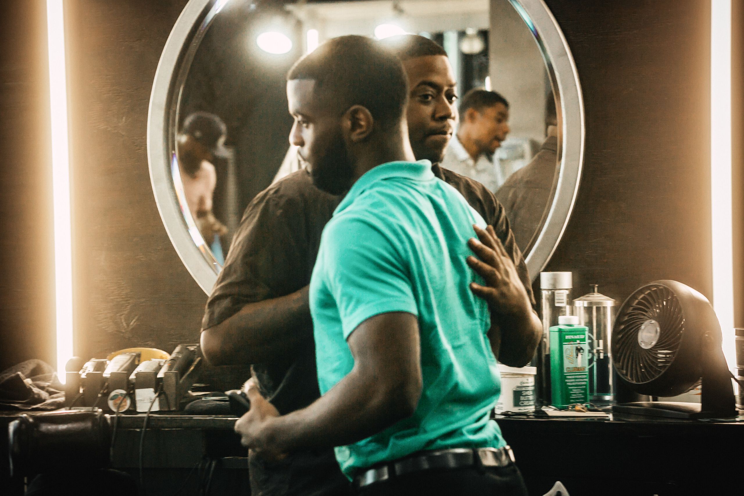 Barbers and their clients build strong relationships and trust over time. That trust is crucial for getting men to open up ab