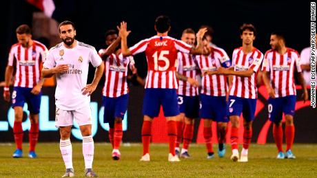 Real Madrid was hammered 7-3 by rival Atletico in preseason.