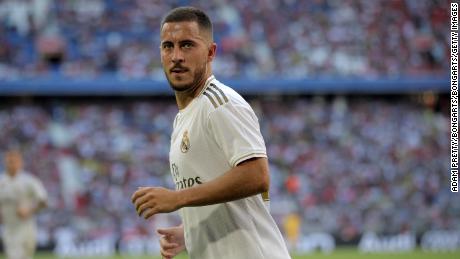 Real Madrid will be without the injured Eden Hazard for the first La Liga match of the season.