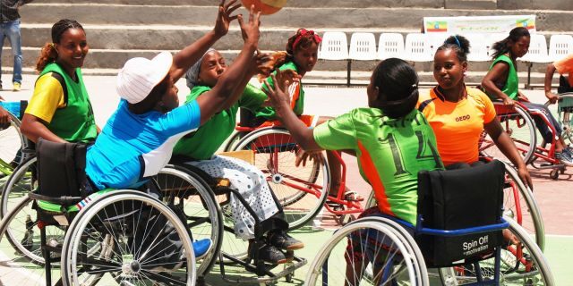 Players in South Sudan find hope and healing in wheelchair basketball