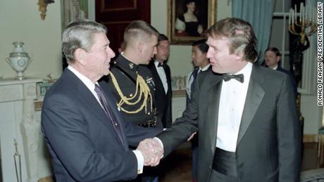 President Trump has taken on the legacy of Ronald Reagan in a surprising way. 