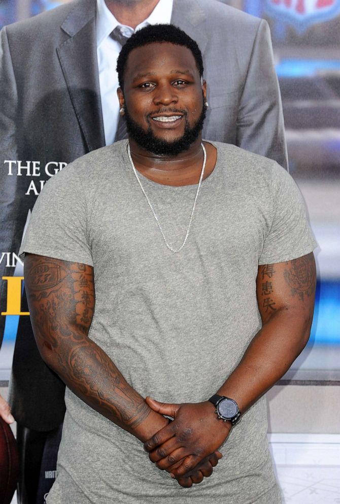 PHOTO: LeRon McClain attends the premiere of Draft Day presented by Bud Light at the Regency Bruin Theatre, April 7, 2014, in Los Angeles.