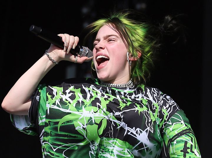 Billie Eilish is heading into the night with nine nominations.&nbsp;