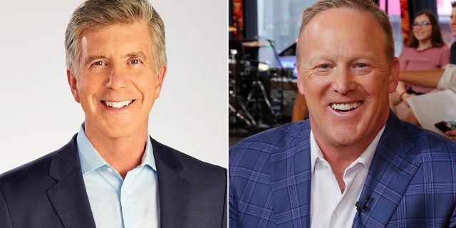 Tom Bergeron, host of "Dancing with the Stars," hinted that he wasn't comfortable with Sean Spicer's casting on the upcoming season of the competition series.