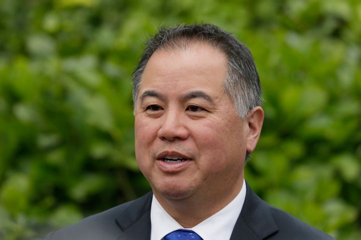 California Assemblyman Phil Ting, the author of a bill to limit facial recognition technology's use in the state, was among s