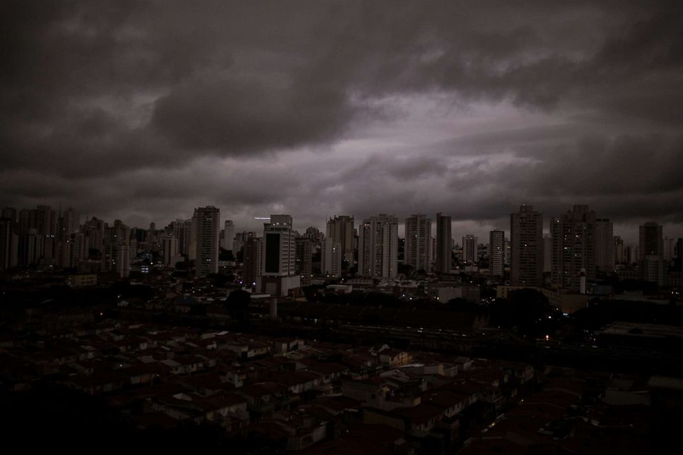 PHOTO: Residents from Sao Paolo have recently reported black rain from fires in the Amazon, Aug. 19, 2019.
