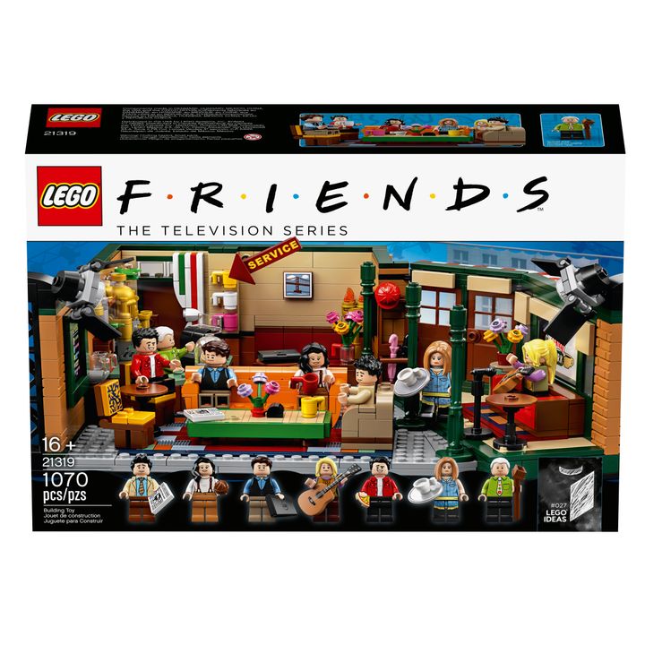 Lego has re-created the iconic Central Perk coffee shop as part of its "Friends"-themed set, which will retail for $59.99.&nb