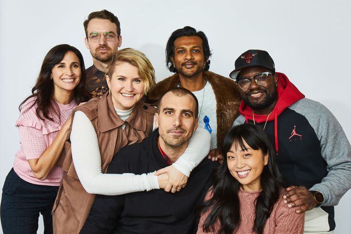 Michaela Watkins, Micah Stock, Jillian Bell, Paul Downs Colaizzo, Utkarsh Ambudkar, Alice Lee and Lil Rel Howery from 'Britta