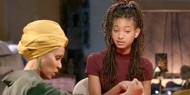 Willow Smith shocks her mother on the Monday episode of "Red Table Talk" after revealing that she used to cut herself when she was much younger.