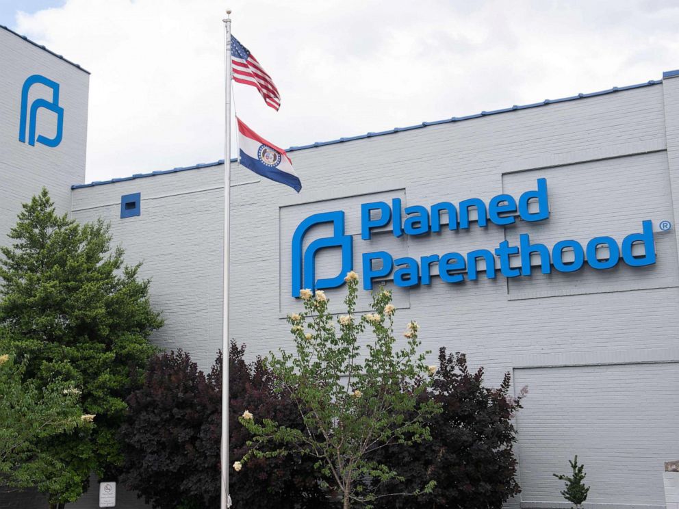 PHOTO: This file photos shows the outside of the Planned Parenthood Reproductive Health Services Center in St. Louis, Missouri, May 30, 2019, the last location in the state performing abortions.