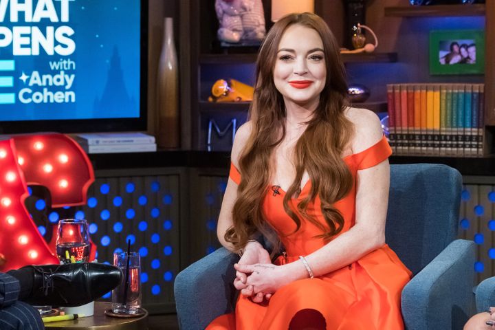 Lohan appears on Andy Cohen's "Watch What Happens Live."&nbsp;