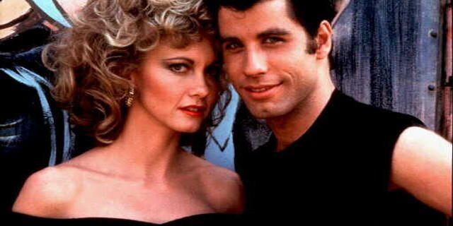 Olivia Newton-John and John Travolta in "Grease." — AP